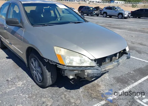 2003 Honda Accord 2.4 Lx from USA, damaged, VIN JHMCM56343C078265